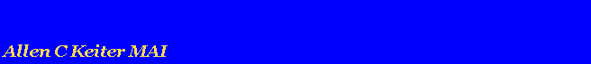 Text Box: Allen C Keiter MAI